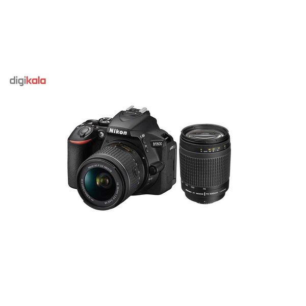 دوربین دیجیتال نیکون مدل D5600 به همراه لنز 18-55 و 70-300 میلی متر F/4-5.6G