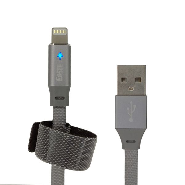 کابل تبدیل USB به لایتنینگ مدل EOSEE طول 1.2 متر