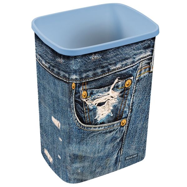 سطل زباله بدون در کرور مدل Flip Bin Jeans حجم 25لیتری