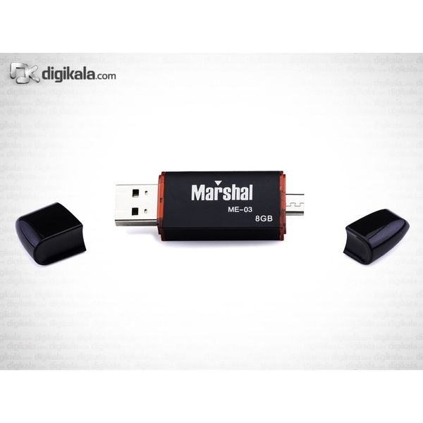 فلش مموری مارشال مدل ME-03 USB 2.0 and OTG ظرفیت 8 گیگابایت