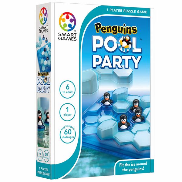 بازی فکری اسمارت گیمز مدل Penguins Pool Party