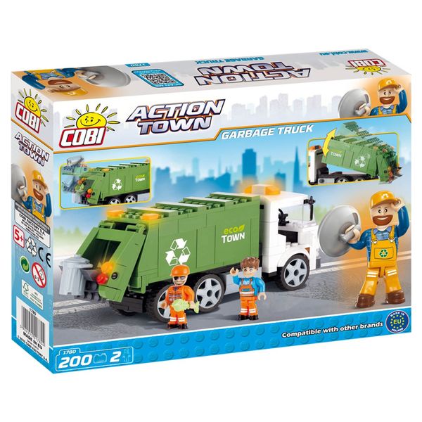 ساختنی کوبی مدل Action Town - Garbage Truck -