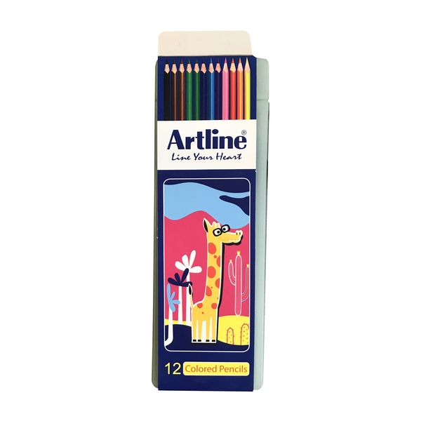 مداد رنگی 12 رنگ آرت لاین مدل F4