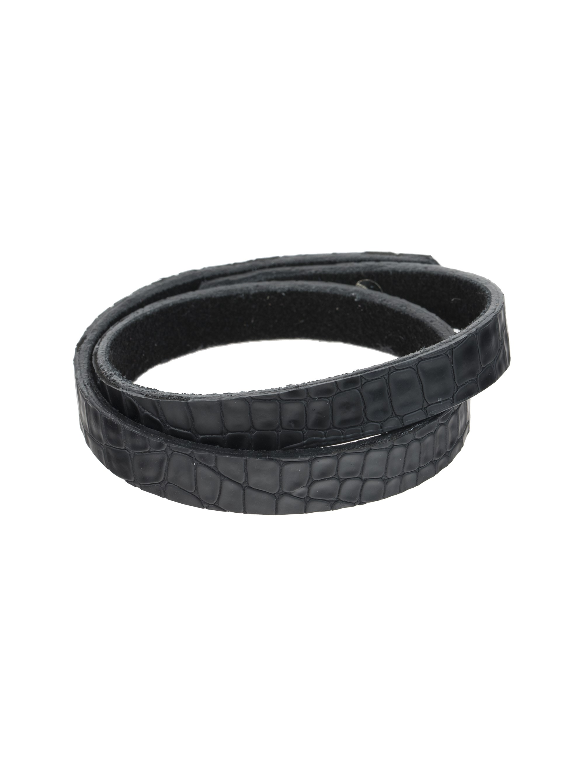 دستبند چرم مردانه - ماکو دیزاین سایز 42 cm