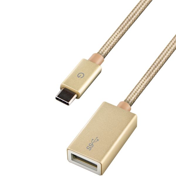 کابل تبدیل USB به USB-C انرجیا مدل AluMax به طول 0.14 متر