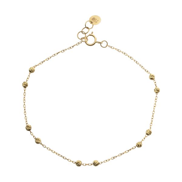 دستبند طلا 18 عیار زنانه ناتروسا مدل NG244