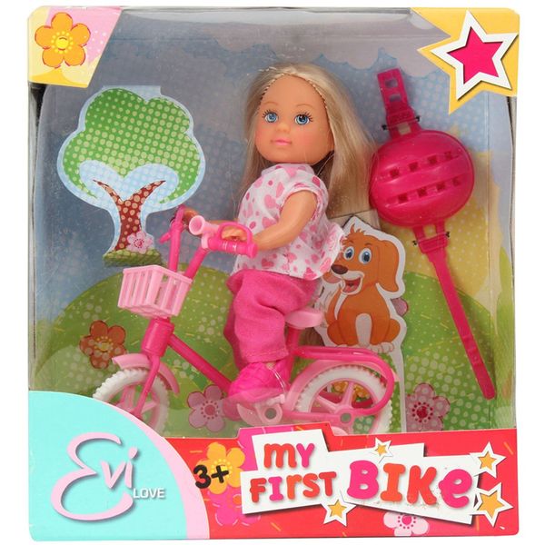 عروسک سیمبا مدل Evi Love My First Bike