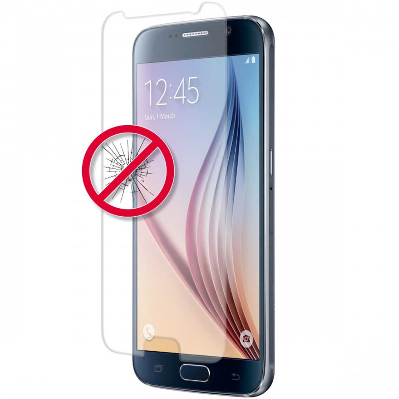 محافظ صفحه نمایش شیشه ای پورو مدل Ilsalvadisplay SDGGALAXYS6SG مناسب برای گوشی موبایل سامسونگ Galaxy S6