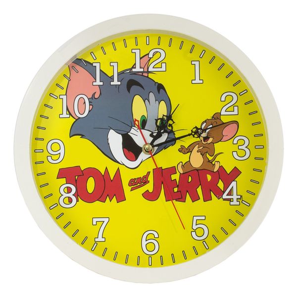ساعت دیواری طرح Tom and Jerry کد 10010102