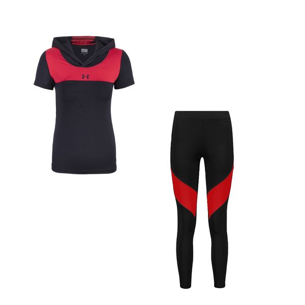 ست تی شرت و شلوار ورزشی زنانه مدل ak710102-1401