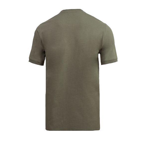 تی شرت آستین کوتاه مردانه مدل یقه گرد رنگ سدری