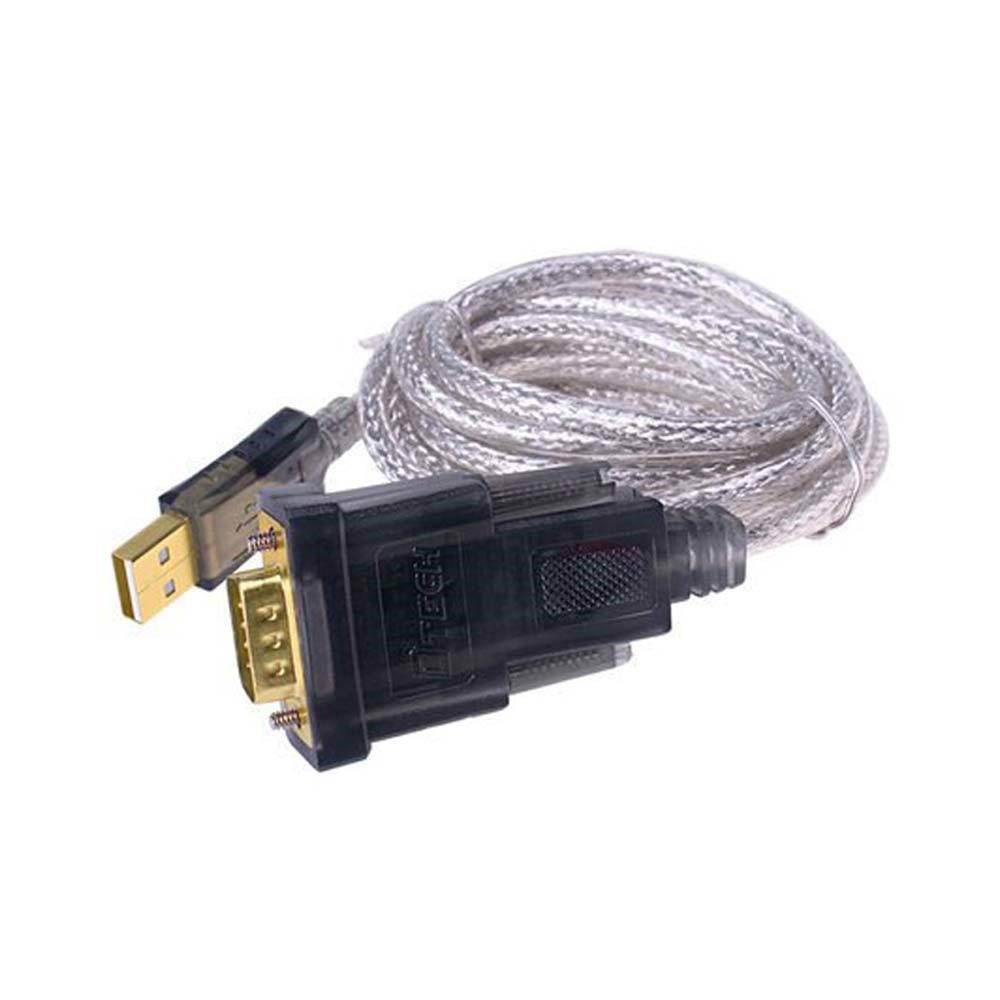کابل تبدیل USB به RS232 دیتک مدل DT-5002A طول 1.8 متر