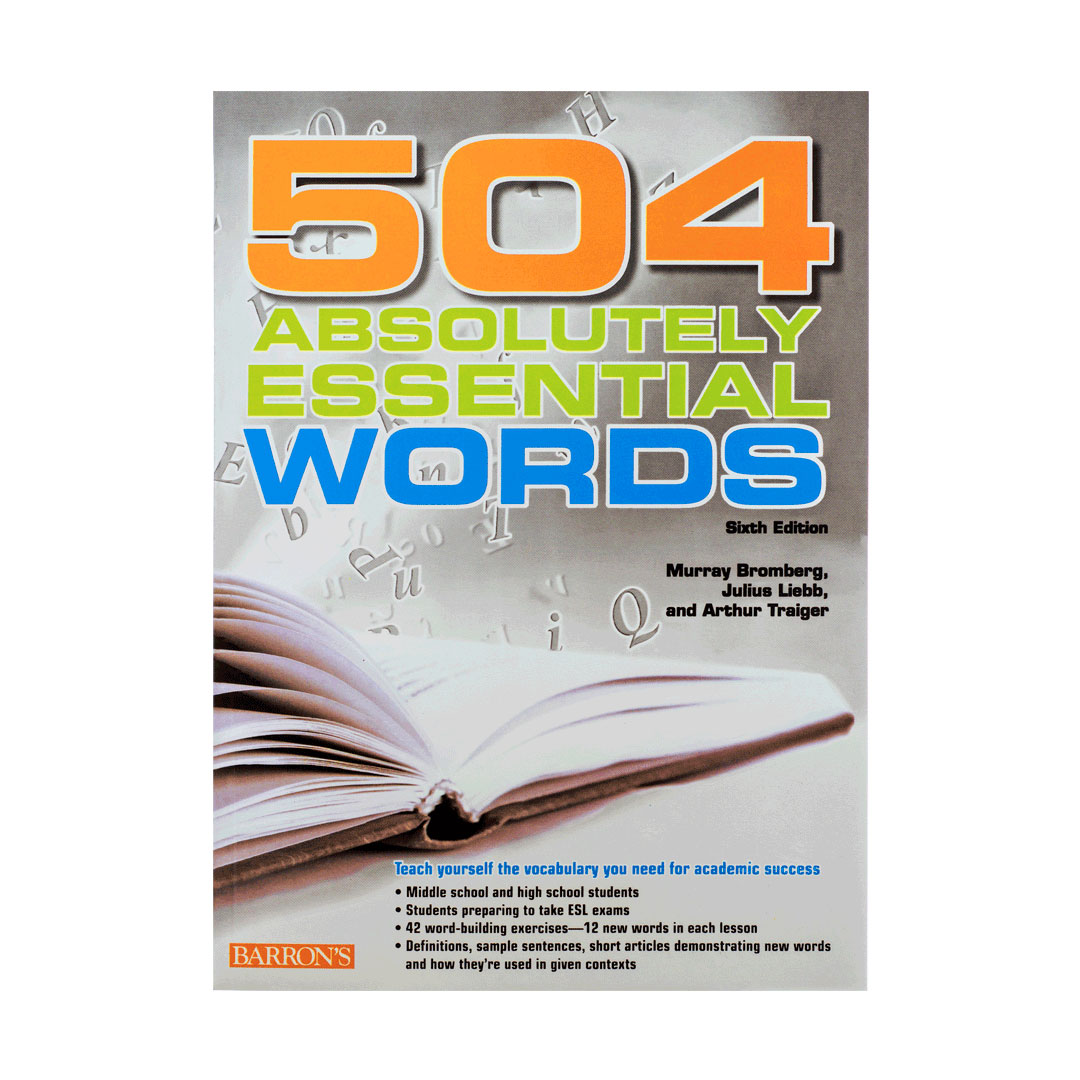 کتاب زبان 504Absolutely Essential Words 6th+CD انتشارات جنگل