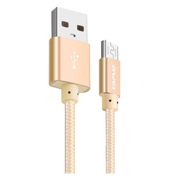 کابل تبدیل USB به microUSB اوی مدل CL-10 به طول 0.3 متر