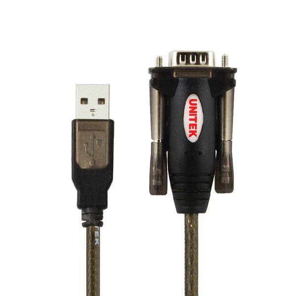 کابل تبدیل USB2.0 به سریال RS232 یونیتک مدل Y-105 طول 1.5 متر