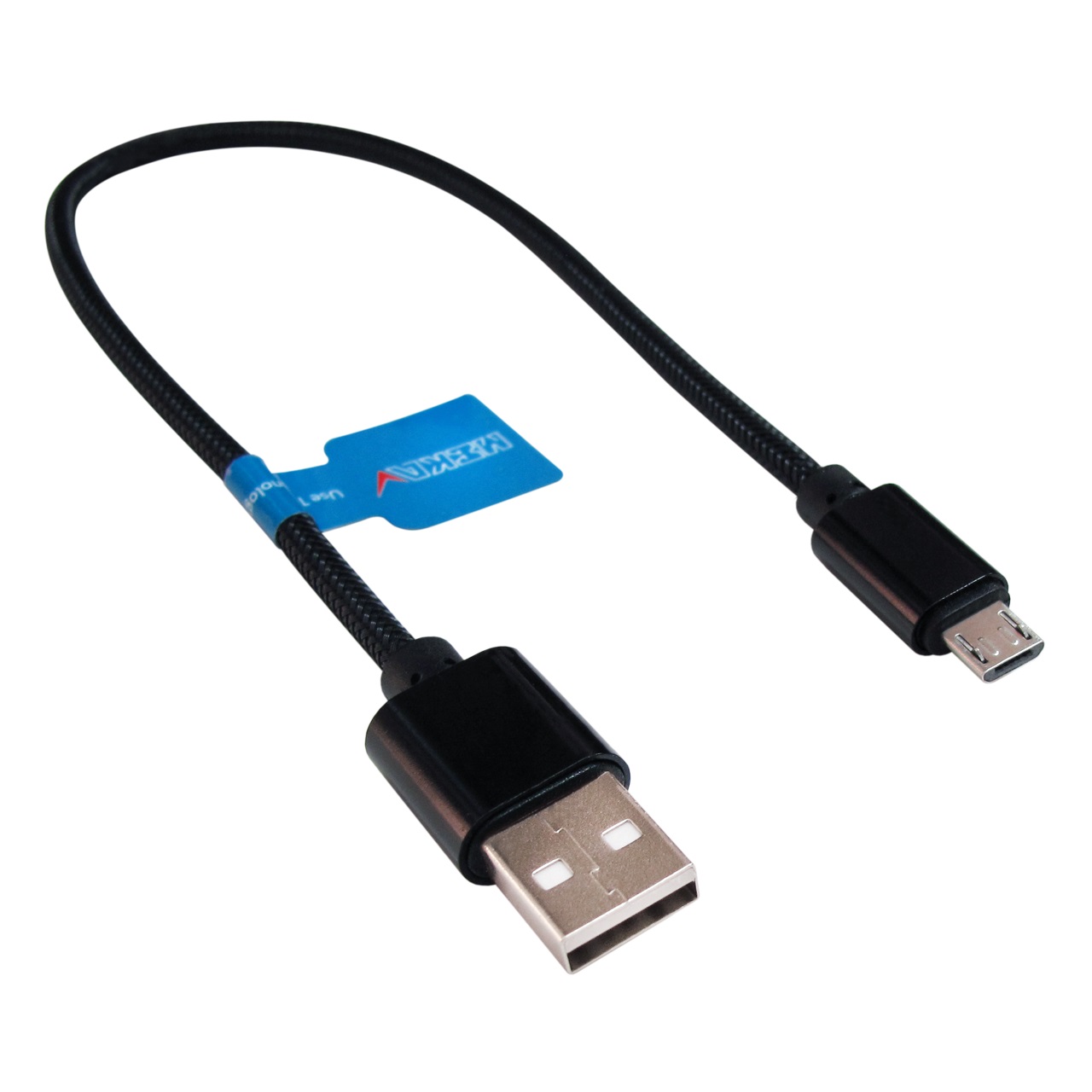 کابل تبدیل USB به microUSB مکا مدل MCU27 طول 0.3 متر