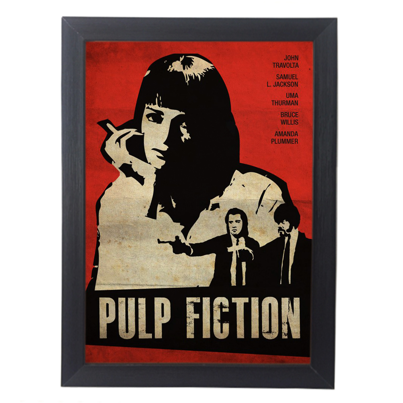 تابلو آگاپه مدل G187 طرح Pulp Fiction