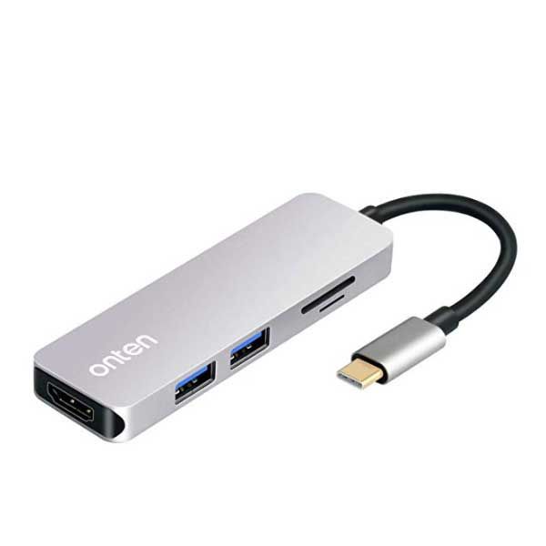 مبدل USB-C به USB/HDMI/SD Card اونتن مدل OTN-9591