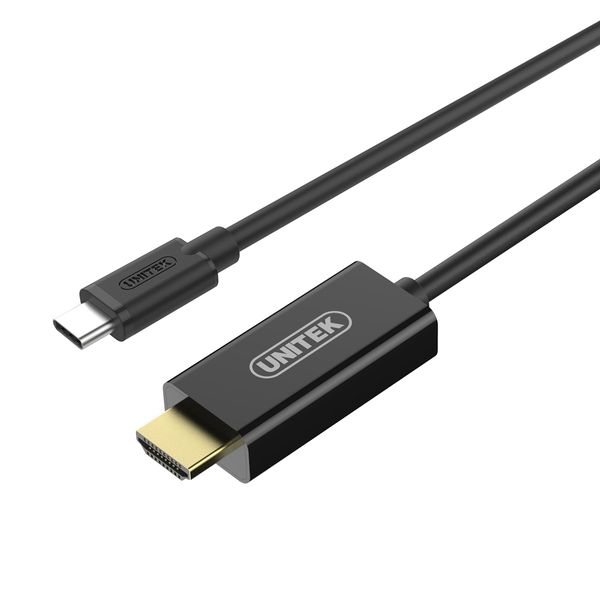 کابل تبدیل USB-C به HDMI یونیتک مدل Y-HD09006 طول 1 متر