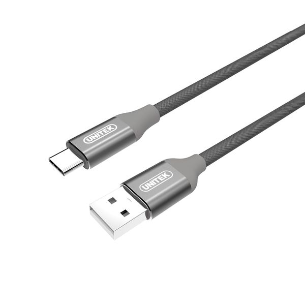 کابل تبدیل USB به USB-C یونیتک مدل Y-C4025AGY طول 1 متر