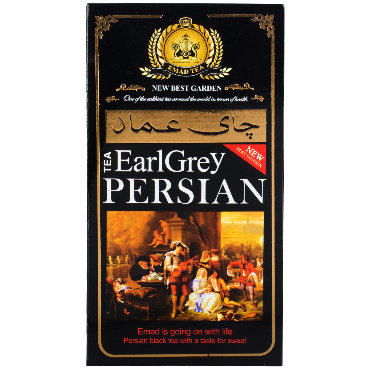 چای عماد مدل ایرانی عطری مقدار 400 گرم