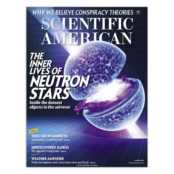 مجله Scientific American مارچ 2019