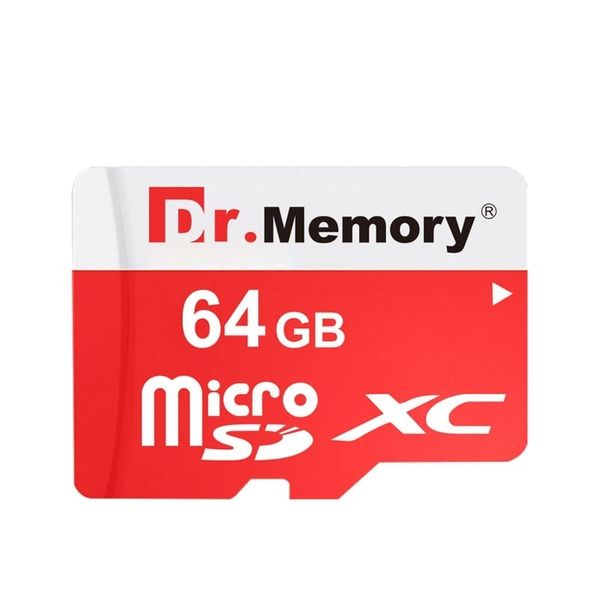 کارت حافظه microSDXC دکتر مموری مدل DR6025 کلاس 10 استاندارد XC قرمز ظرفیت 64 گیگابایت تایوان با اداپتر SD