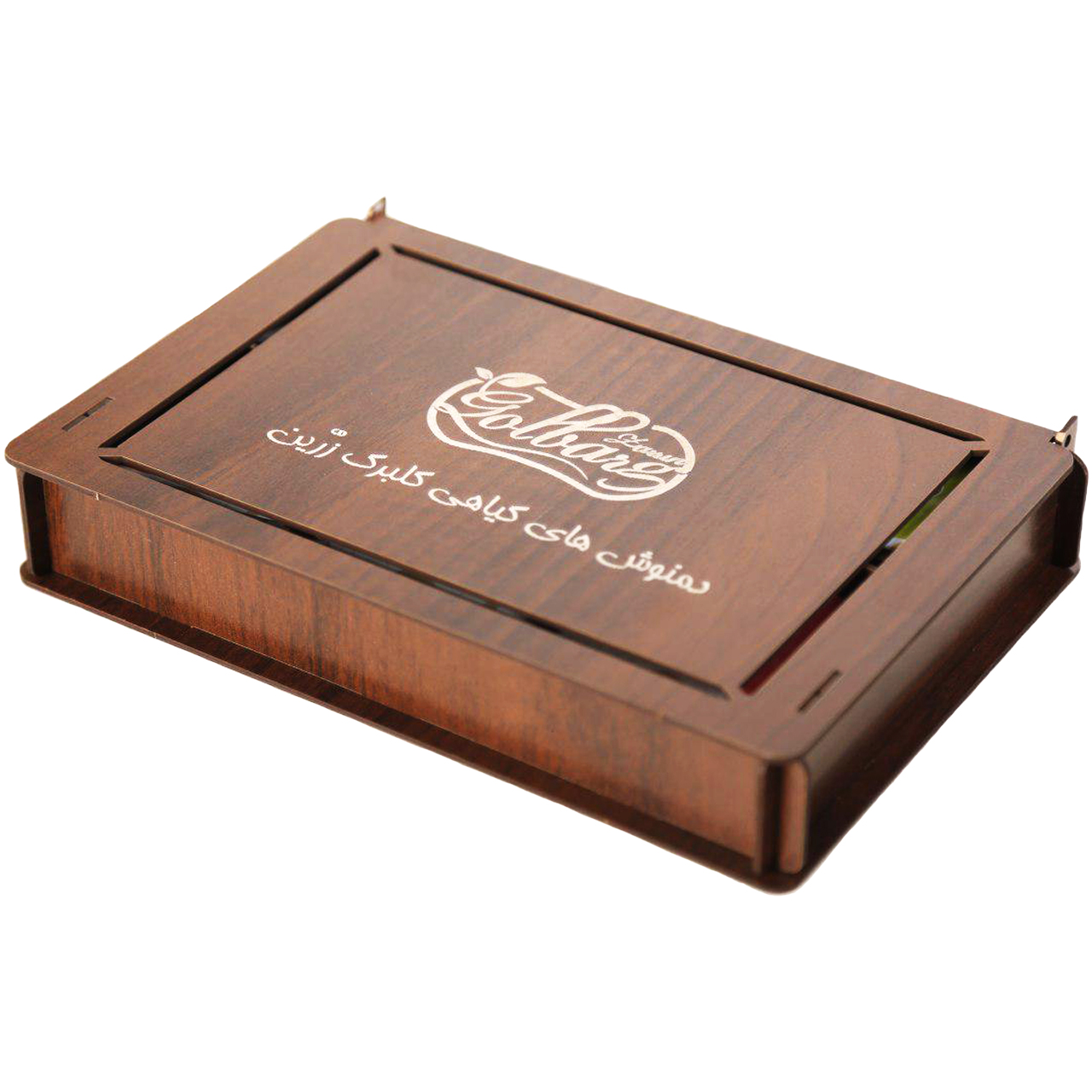 جعبه دمنوش و چای کیسه ای گلبرگ زرین مدل Classic بسته 36 عددی مناسب برای پذیرایی و هدیه