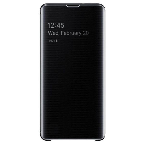 کیف کلاسوری سامسونگ مدل Clear View Standing مناسب برای گوشی موبایل سامسونگ Galaxy S10 Plus