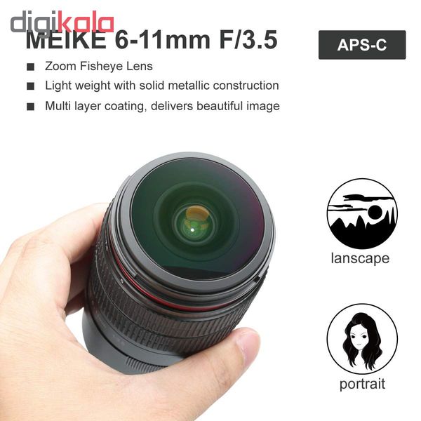 لنز دوربین مایک مدل 6.11mm f/3.5 E-FE مناسب برای دوربین سونی