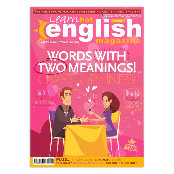 مجله Learn Hot English شماره 203 آوریل 2019