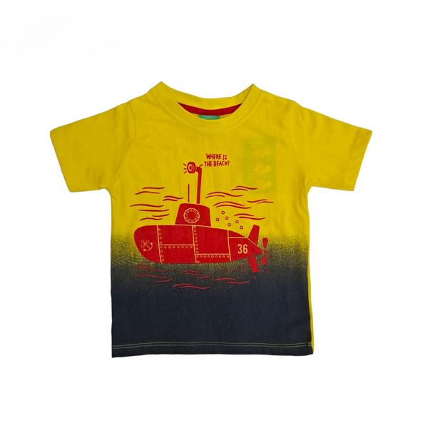 تی شرت آستین کوتاه پسرانه پیریمارک مدل زیر دریایی