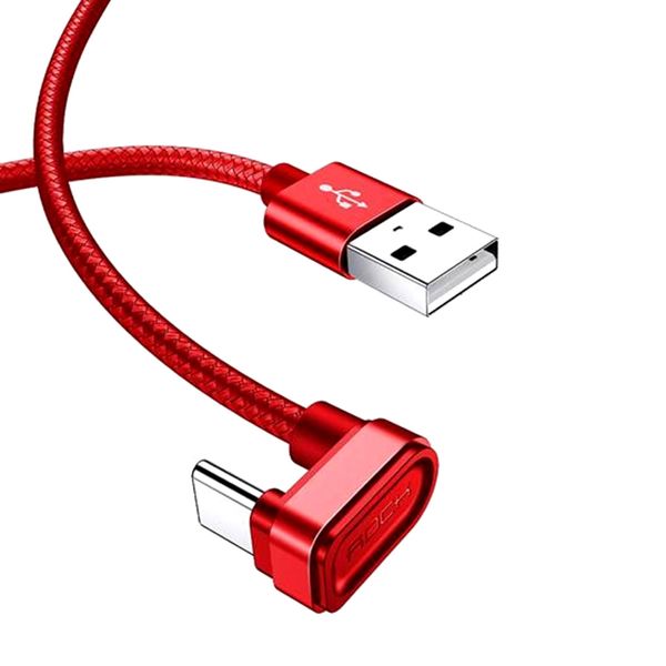 کابل تبدیل USB به USB-C راک مدل RCB0584 طول 1 متر