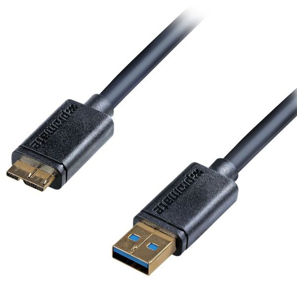 کابل تبدیل USB به micro-B پرومیت مدل LinkMate-U4 5Gbps طول 1.5 متر