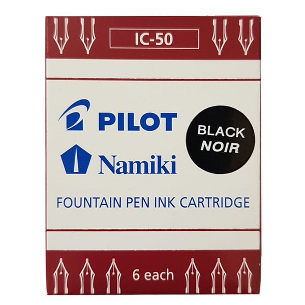 جوهر یدک خودنویس پایلوت مدل Namiki-IC50 بسته 6 عددی
