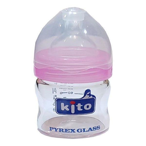 شیشه شیر کیتو کد 111 ظرفیت 80 میلی لیتر