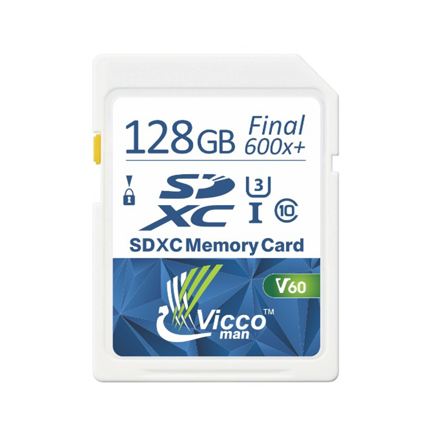 کارت حافظه SDXC ویکومن مدل Extra کلاس 10 استاندارد UHS-I سرعت90MB/S ظرفیت 128 گیگابایت