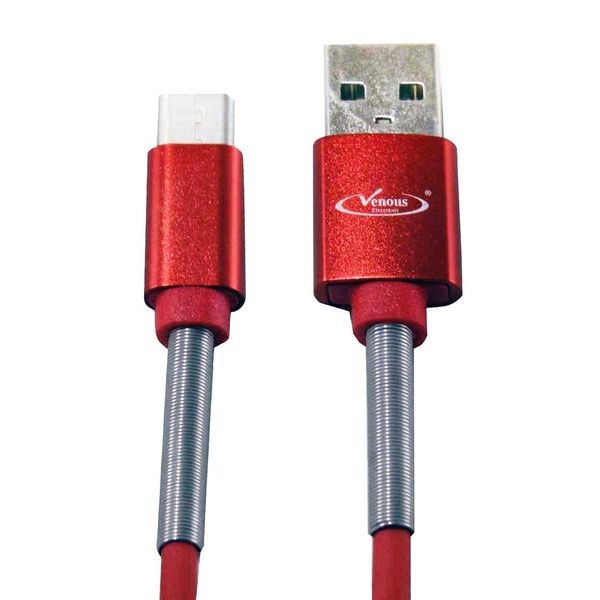 کابل تبدیل USB به microUSB ونوس مدل PV-K982 طول 1 متر