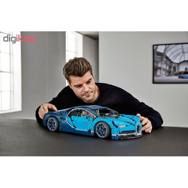 ساختنی لپین طرح ماشین بوگاتی شیرون مدل 20086 Technic Bugatti Chiron