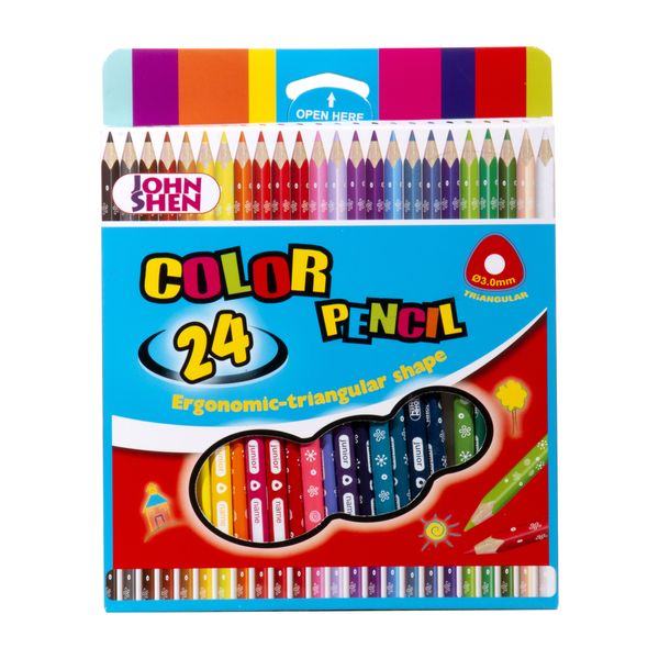 مداد رنگی 24 رنگ JOHNSHEN