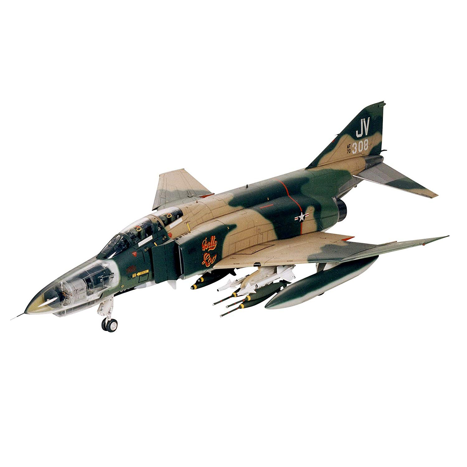 ساختنی تامیا کد F-4E طرح جنگنده فانتوم