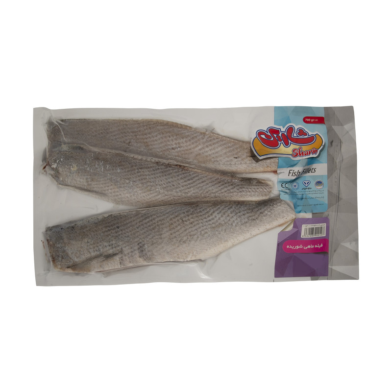 فیله ماهی شوریده شارین - 700 گرم