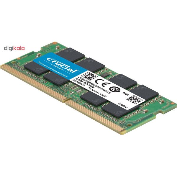 رم لپ تاپ DDR4 دو کاناله 2666 مگاهرتز CL19 کروشیال ظرفیت 16 گیگابایت 