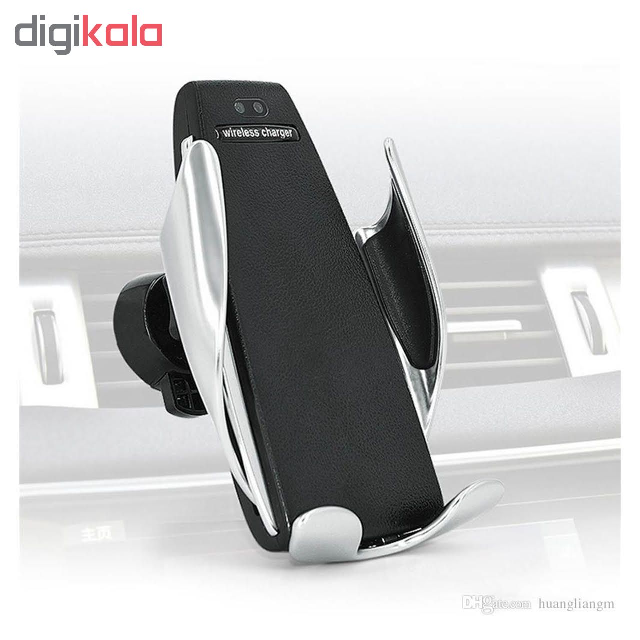 پایه نگهدارنده و شارژر بی سیم گوشی موبایل مدل S5