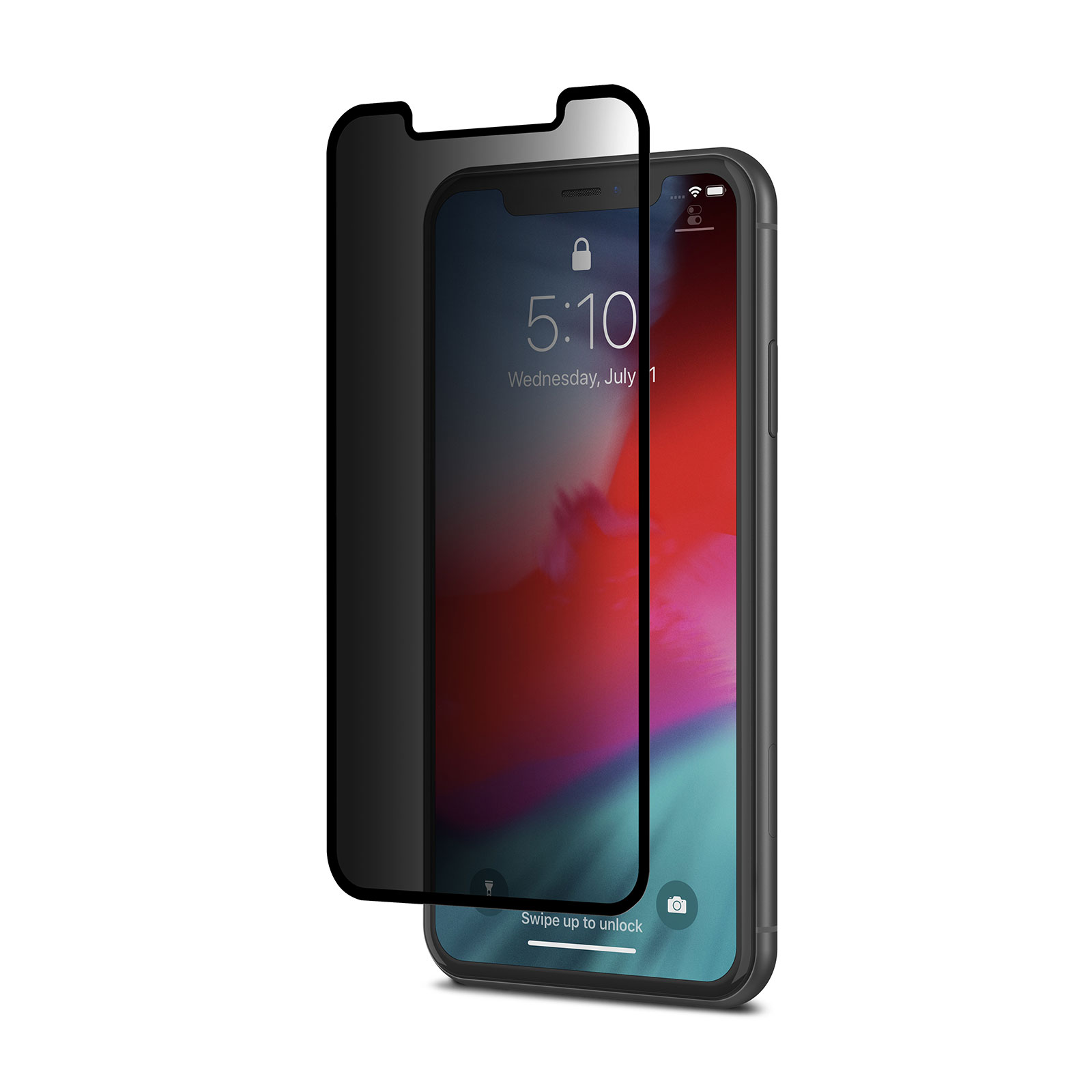 محافظ صفحه نمایش حریم شخصی موشی مدل ion مناسب برای گوشی موبایل اپل iPhone XR