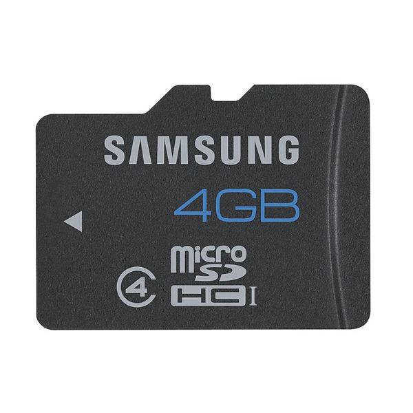 کارت حافظه microSDHC سامسونگ مدل MMB کلاس 4 استاندارد UHS-I U1 سرعت 90MBps ظرفیت 4 گیگابایت