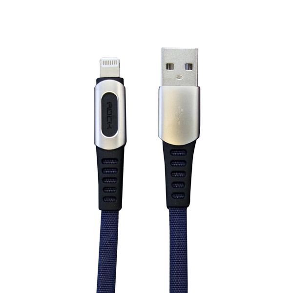 کابل تبدیل USB به لایتنینگ راک مدل m8 طول 1 متر 