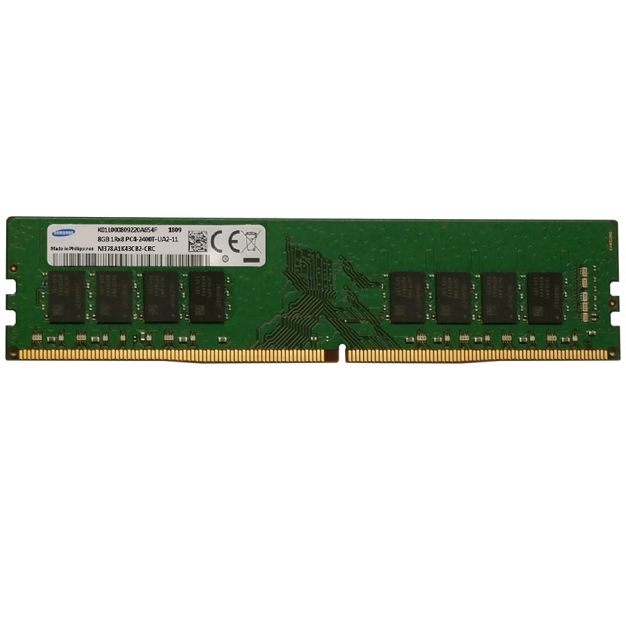 رم دسکتاپ DDR4 تک کاناله 2400 مگاهرتز CL17 سامسونگ مدل M378A1K43CB2-CRC ظرفیت 8 گیگابایت