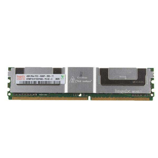 رم سرور DDR2 دو کاناله 667 مگاهرتز CL11 هاینیکس مدل HYMP351F72AMP4N3-Y5 ظرفیت 4 گیگابایت
