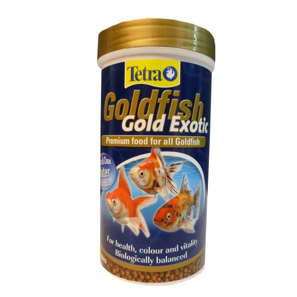 غذا خشک ماهی تترا مدل goldexo وزن 88 گرم